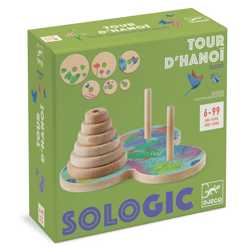 Logikspiel SoLogic – Hanoi-Türme