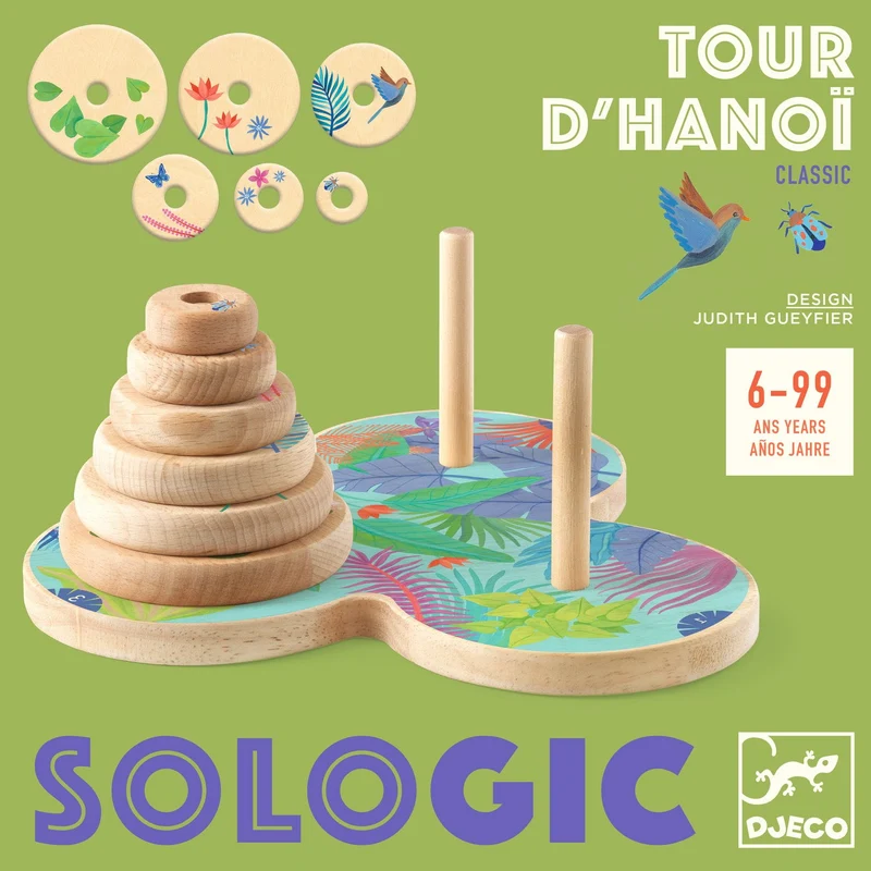 Logikspiel SoLogic – Hanoi-Türme