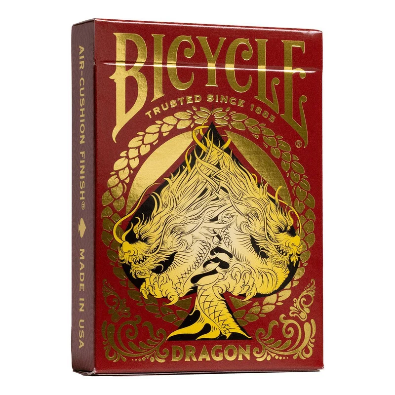 Bicycle Dragon Red Playing Cards