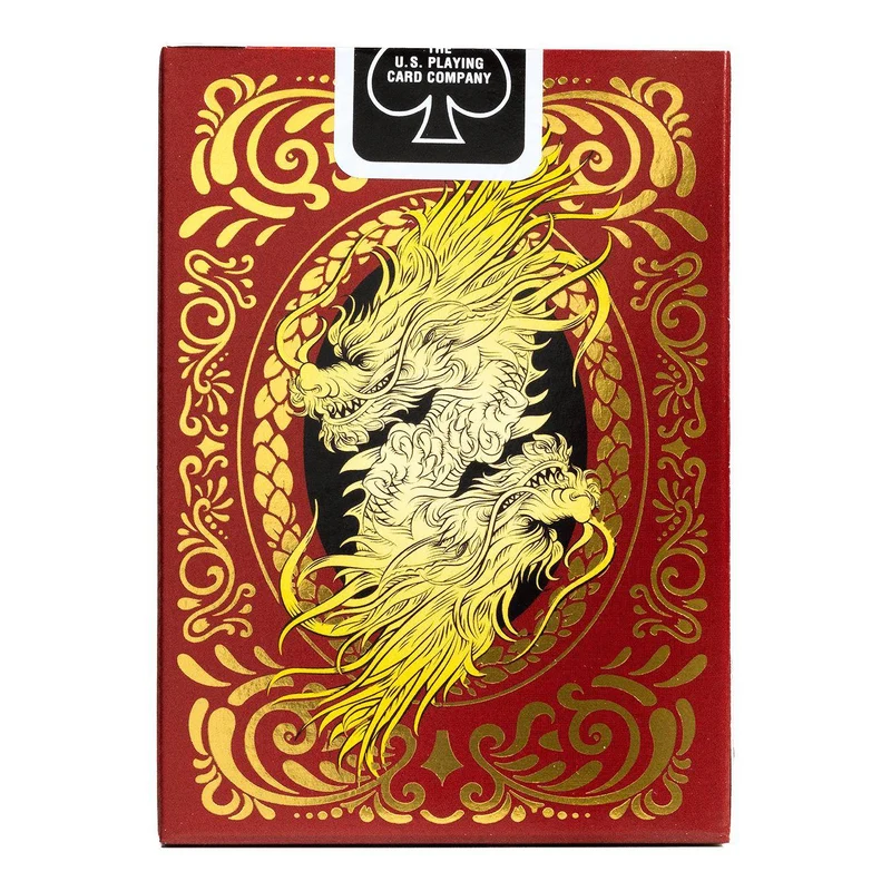 Bicycle Dragon Red Playing Cards