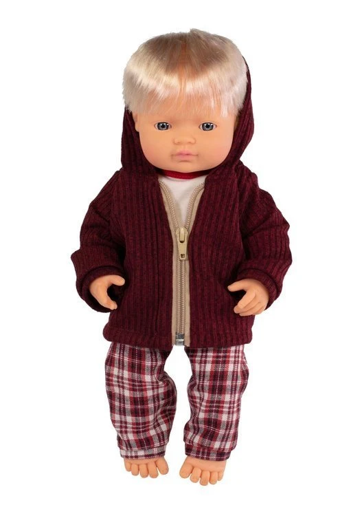 Set mit Hosen für kühle Tage Puppe 38 cm