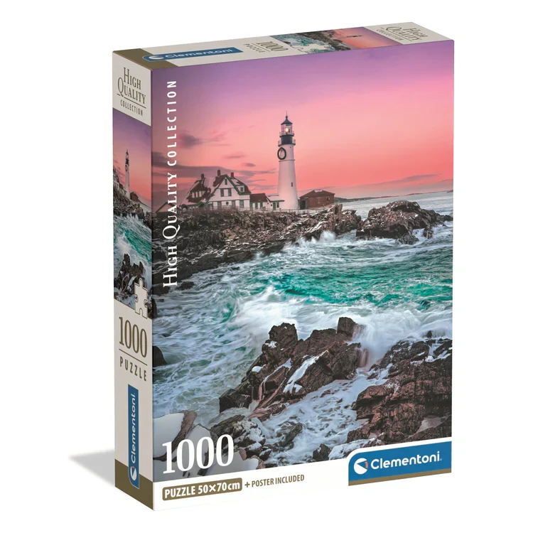 First Snow at Portland Head (1000pcs)