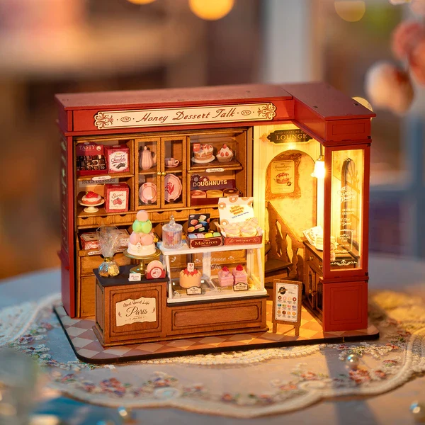 DIY Miniature House - Honey Dessert Talk (Wood)