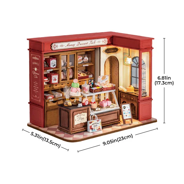 DIY Miniature House - Honey Dessert Talk (Wood)