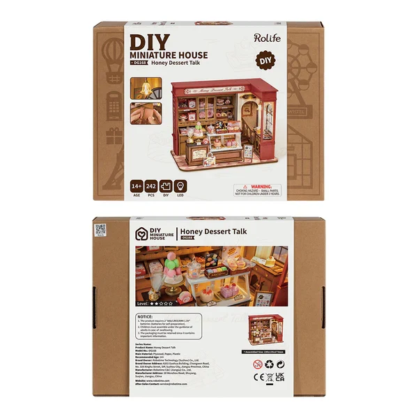 DIY Miniature House - Honey Dessert Talk (Wood)