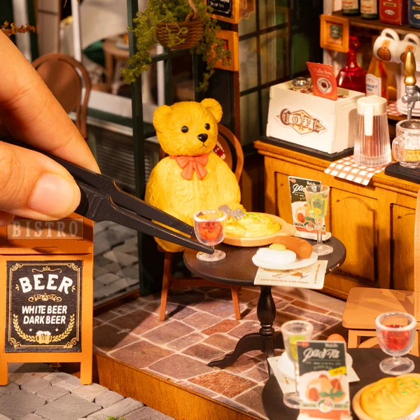DIY Miniature House - Tipsy Restaurant (Wood)