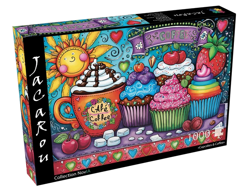 Cupcakes & Coffee - Collection NovIA (1000pcs)