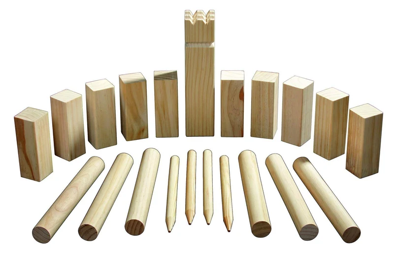 Kubb Game Kiefer (Wikingerschach)