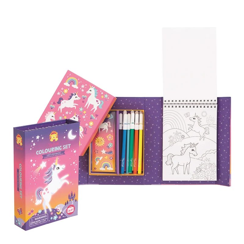 Malbuch-Set – Einhorn-Magie