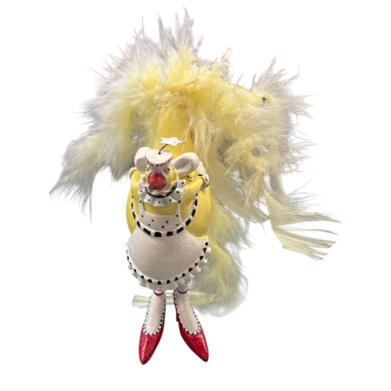 Krinkles - Huhn mit Küchenschürze - 14 cm gross