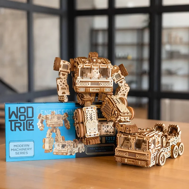 Wood Trick - Timbertron Ultima – 3D Holzbausatz
