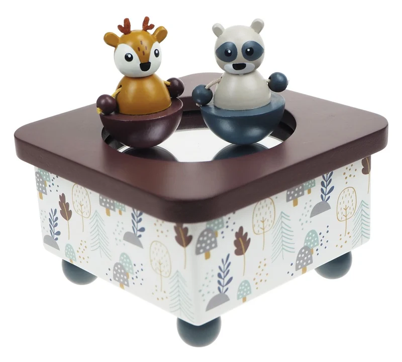 Idis Musik Box Waschbär & Reh
