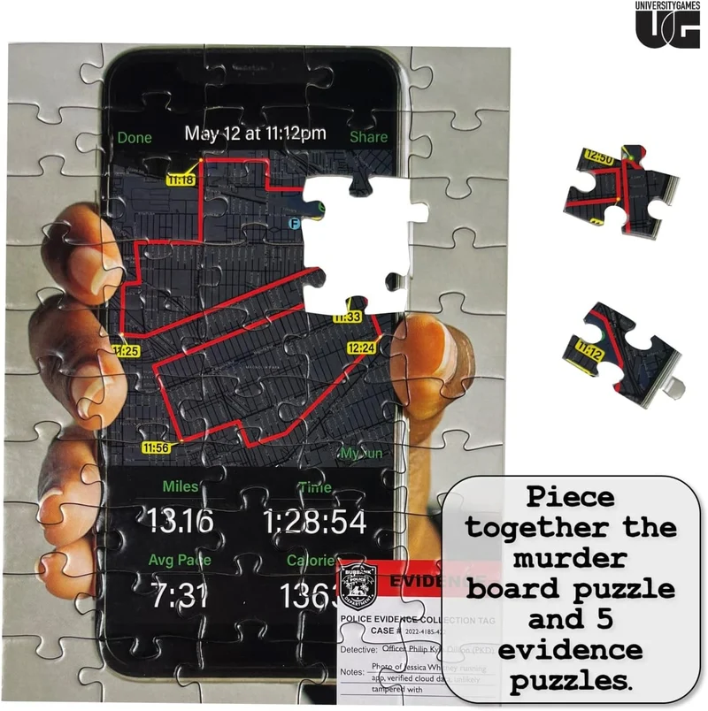 PFG Murder Mystery Case File Puzzle - Passport to Murder (6-in-1) (Usage/Used - PUZZLES FOR GOOD)