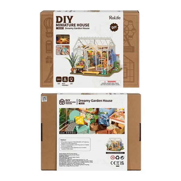 DIY Miniature House - Dreamy Garden House (Wood)