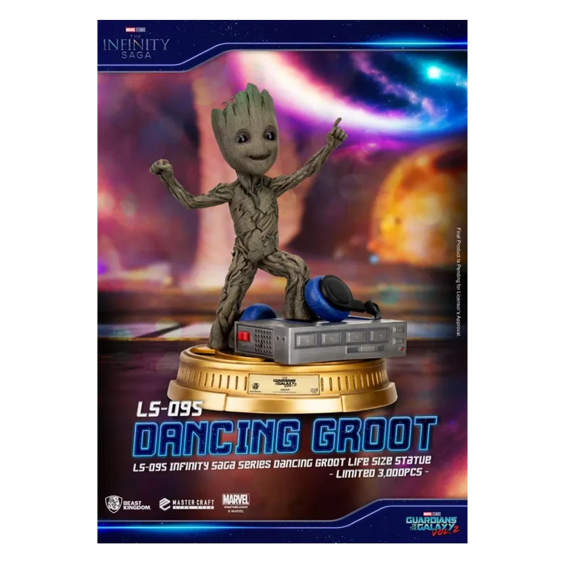 Guardians of the Galaxy 2 - Life - Size Statue Dancing Groot 32 cm
