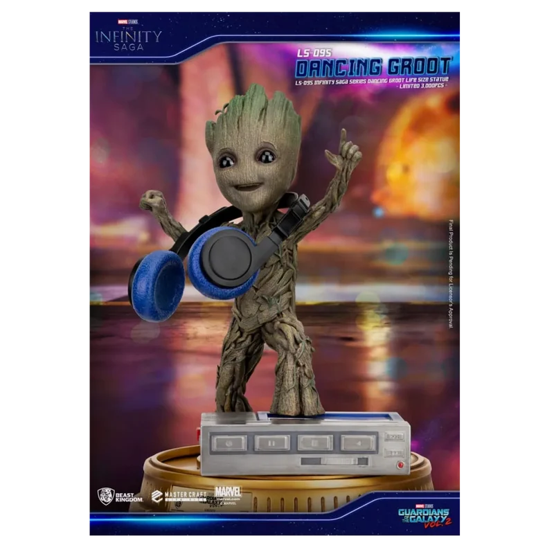 Guardians of the Galaxy 2 - Life - Size Statue Dancing Groot 32 cm