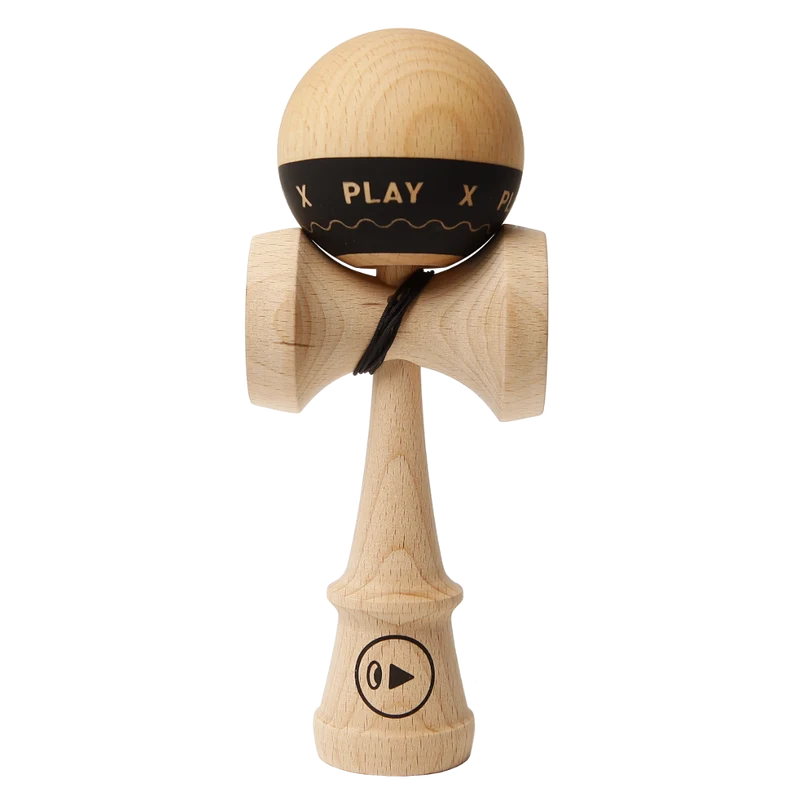 Kendama Europe - PLAY X Grip Kendama Black Nature