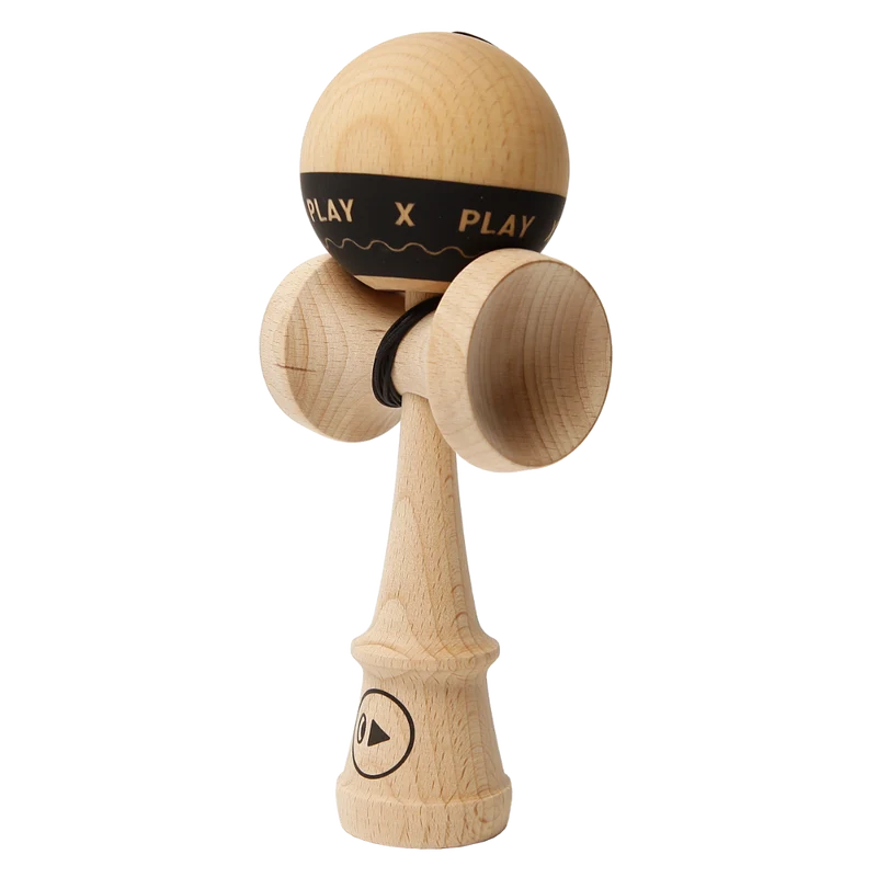 Kendama Europe - PLAY X Grip Kendama Black Nature