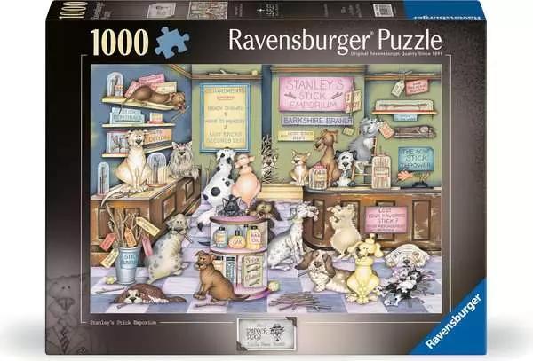 Ravensburger Dapper Dog's No. 2 - Stanley Stick Emporium (1000pcs)