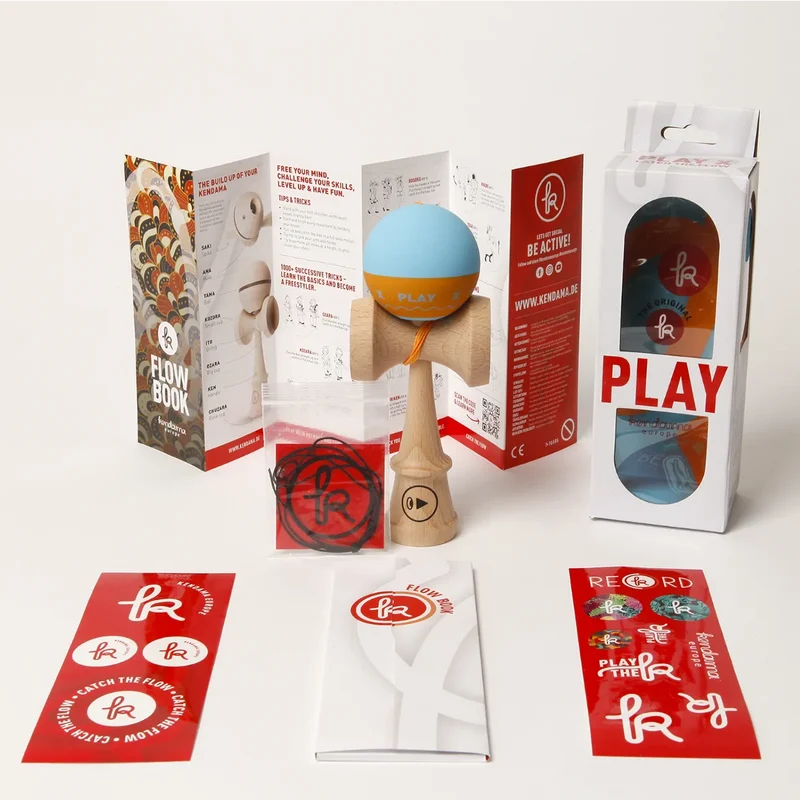 Kendama Europe - PLAY X Grip Kendama Sunset Flip