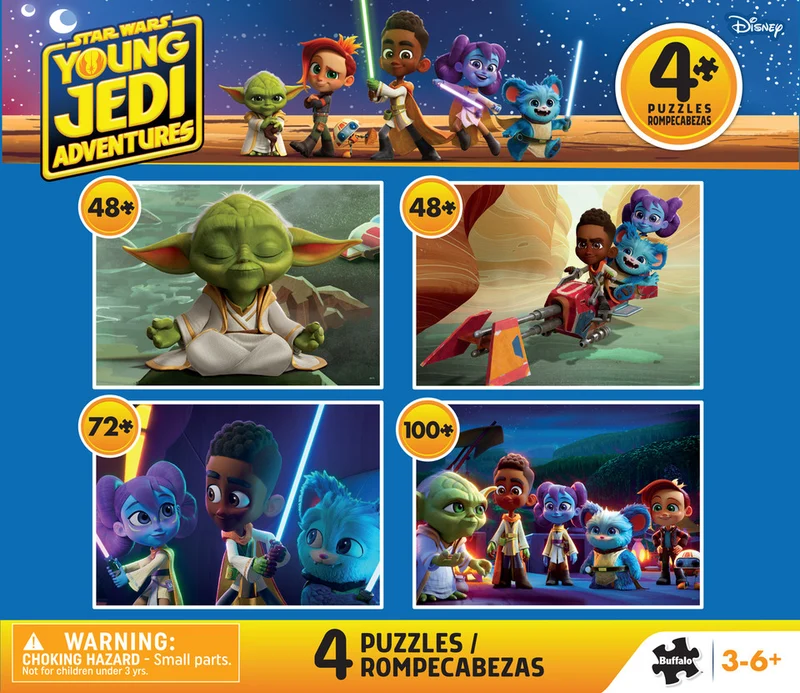 Star Wars - Young Jedi Adventures 4-in-1 Multipack (2x48, 72 & 100pcs)