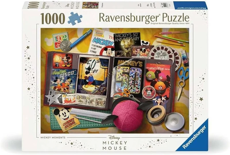 PFG Ravensburger Disney - 1970 Mickey Moments - Collector's Edition (Usage/Used - PUZZLES FOR GOOD)