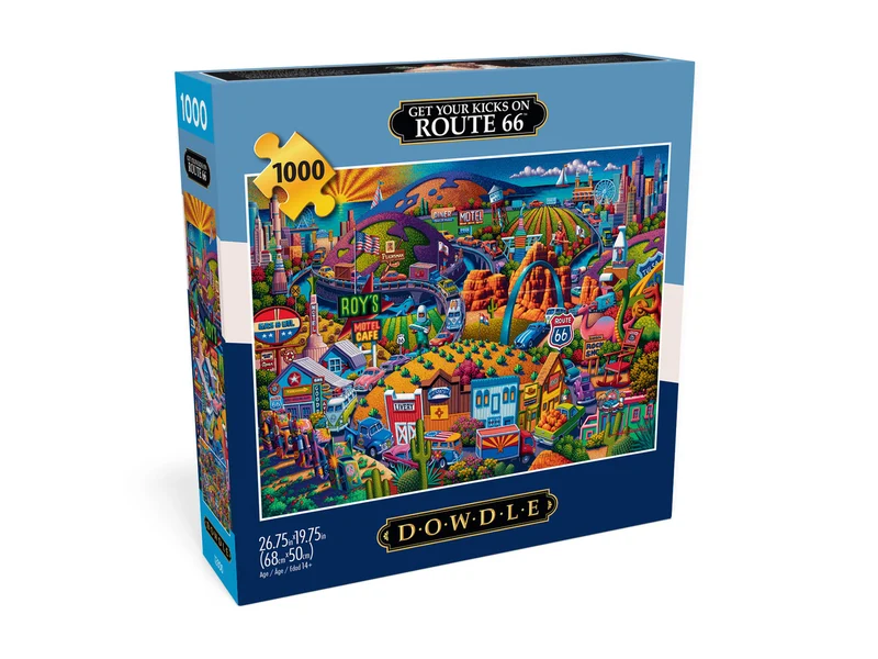 Get Your kicks on Route 66, Dowdle (1000pcs)