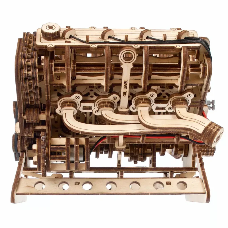 UGEARS 70264 - V8 Motor - 3D Holzbausätze