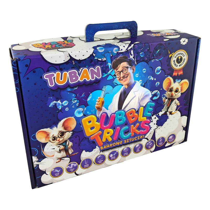 Experimentierset Bubble Tricks – 10 Seifenblasentricks
