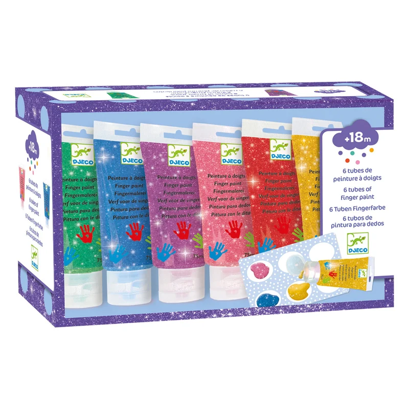 Fingerfarben – Glitzerfarben