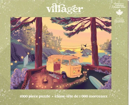 Twilight Campsite, Capri Sadler (1000pcs)