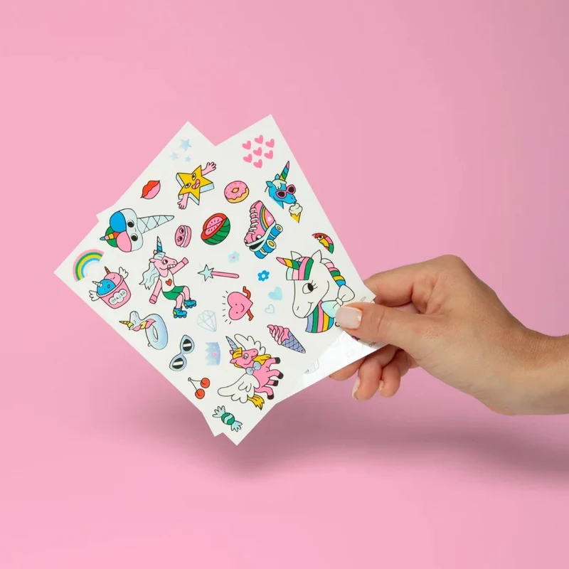 Tattoos für Kinder – Lily, 50 Stück