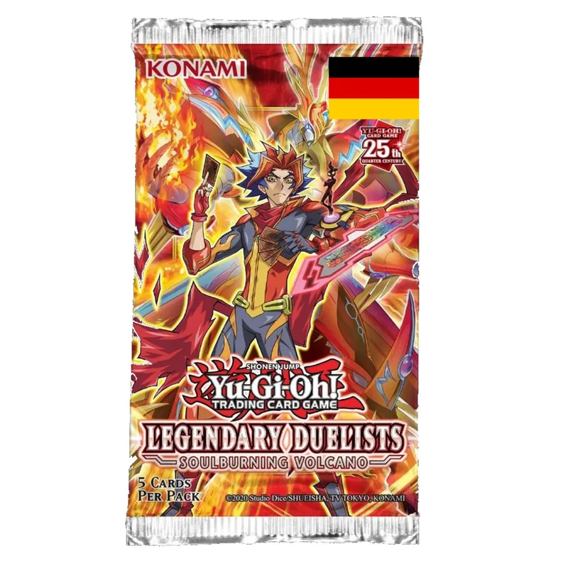 Yu - Gi - Oh! JCC - Booster Legendary Duelists: Soulburning Volcano - Deutsche Ausgabe