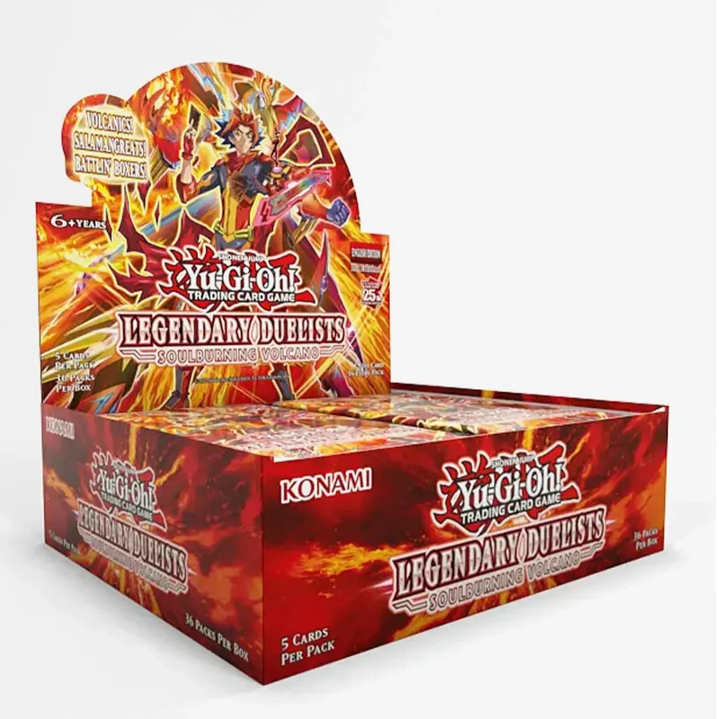 Yu - Gi - Oh! JCC - Booster Legendary Duelists: Soulburning Volcano - Deutsche Ausgabe