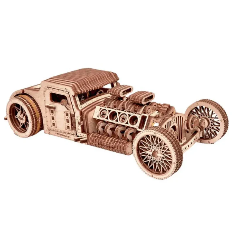 Wood Trick - Hot Rod – 3D Holzbausatz