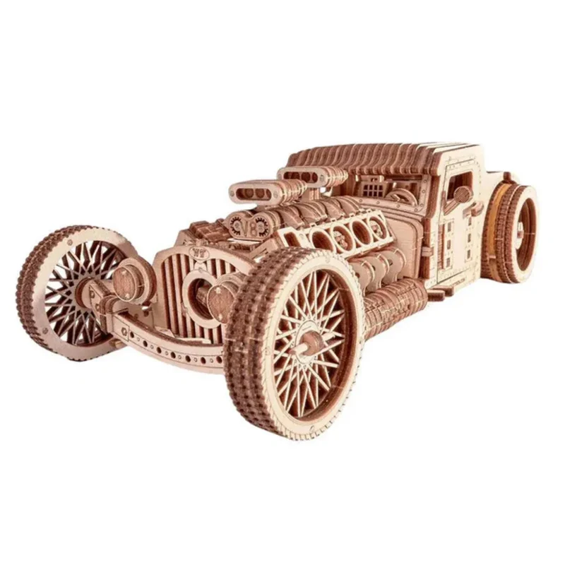 Wood Trick - Hot Rod – 3D Holzbausatz