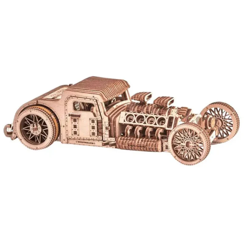 Wood Trick - Hot Rod – 3D Holzbausatz