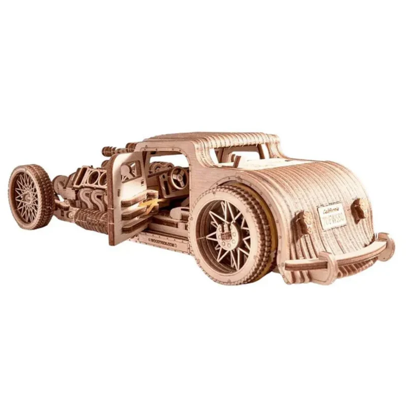 Wood Trick - Hot Rod – 3D Holzbausatz
