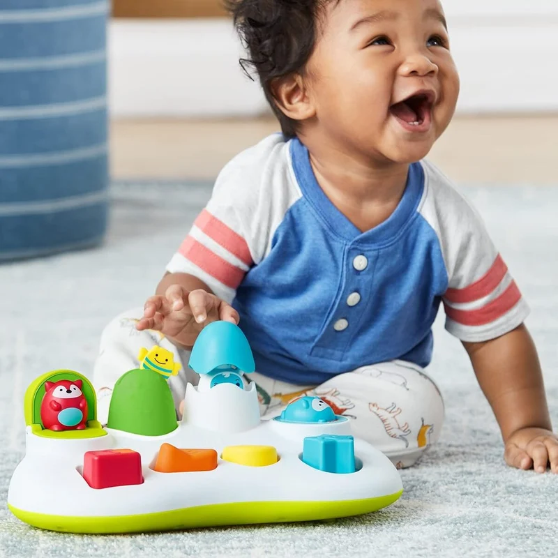 Explore&More Spielzeug – Springende Tiere