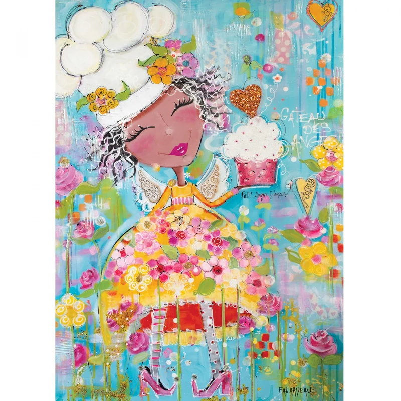 PFG Gateau Des Anges, Colette Falardeau (300XXLpcs) (Usage/Used - PUZZLES FOR GOOD)