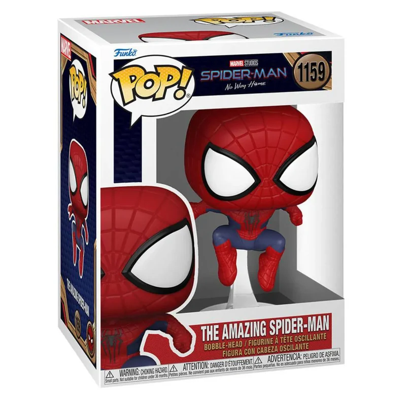 Funko POP! - No Way Home POP! Marvel Vinyl Figur The Amazing Spider - Man 9 cm