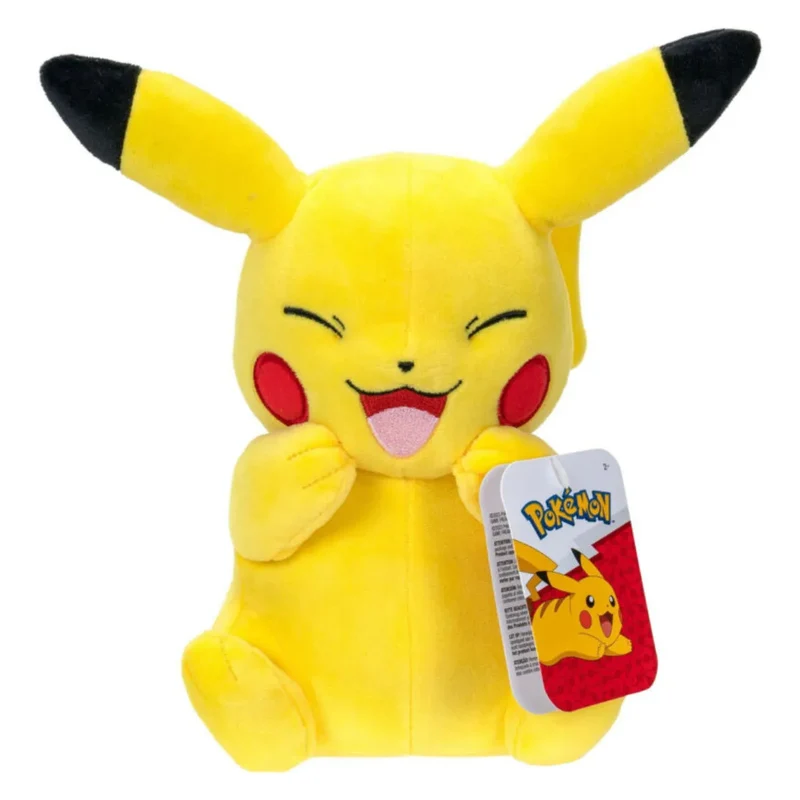 Pokémon - Pikachu lächelnd Plüsch 20 cm