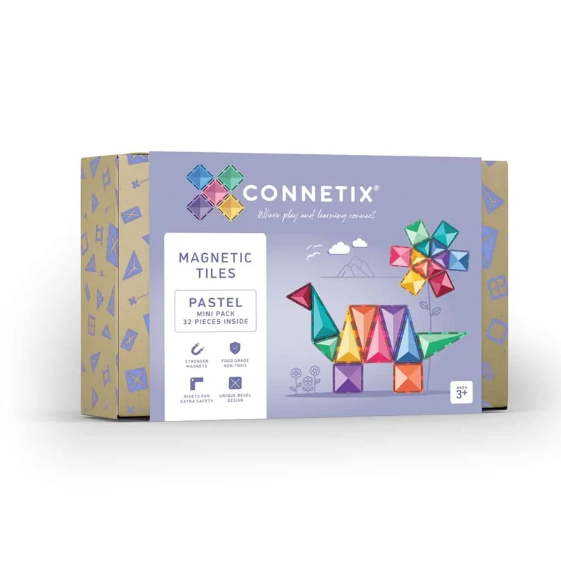 Magnetbausteine – Pastell Mini-Set 32 Teile