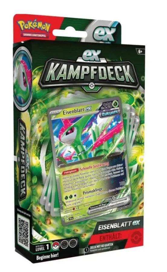 Pokémon - Ex Kampfdeck Eisenblatt Ex - Deutsch