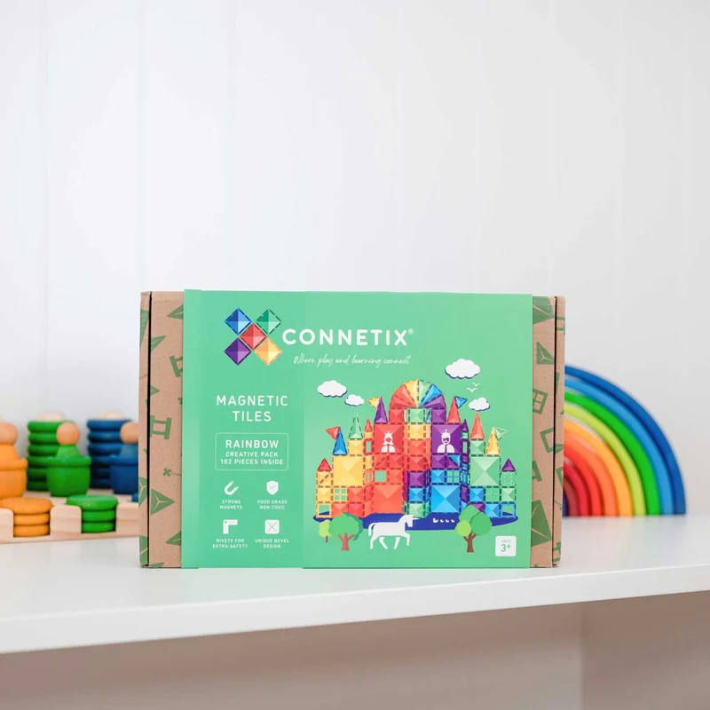Magnetbausteine – Rainbow Creative Pack 102 Teile