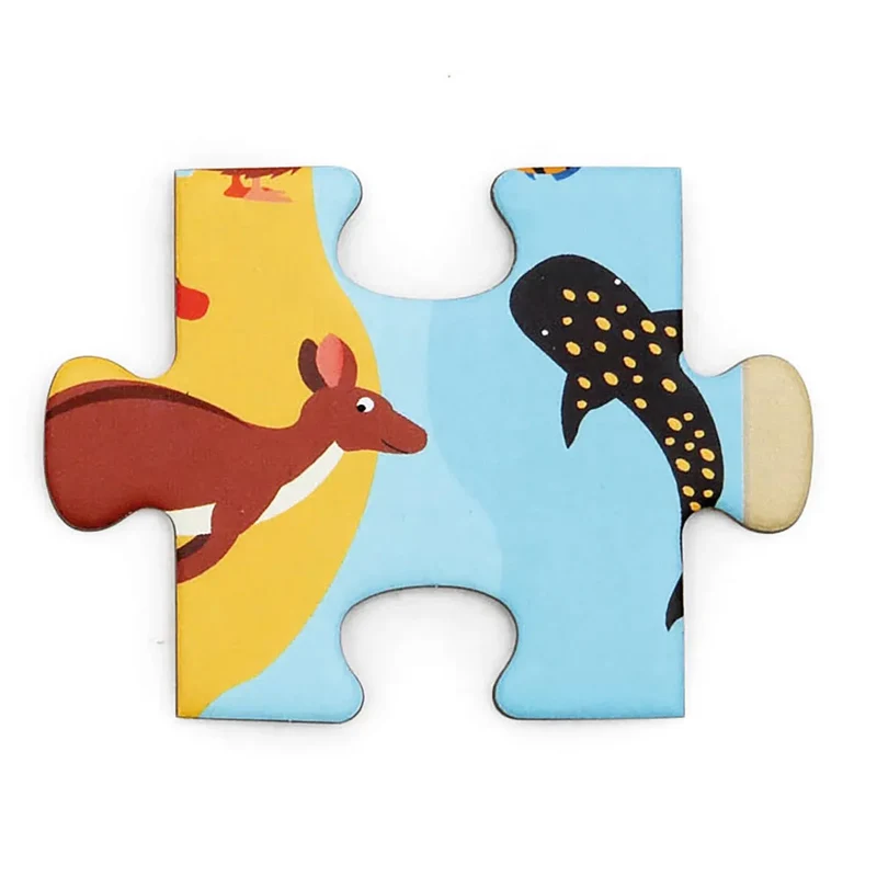 Scratch Europe - Entdeckerpuzzle Welt - 150 Teile