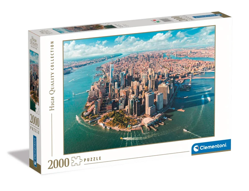 PFG Lower Manhattan, New York City (2000 Pieces) (Usage/Used - PUZZLES FOR GOOD)