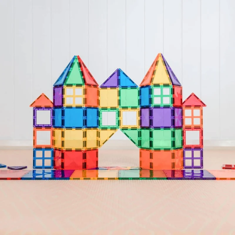 Magnetbausteine – Regenbogen-Starter-Set 60 Teile