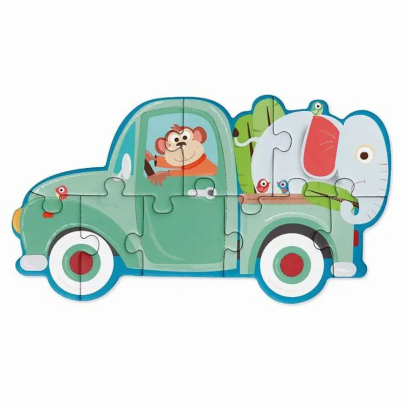 Scratch Europe - Starter Puzzle Fahrzeuge - 3 - 4 - 5 - 6 - 8 Teile