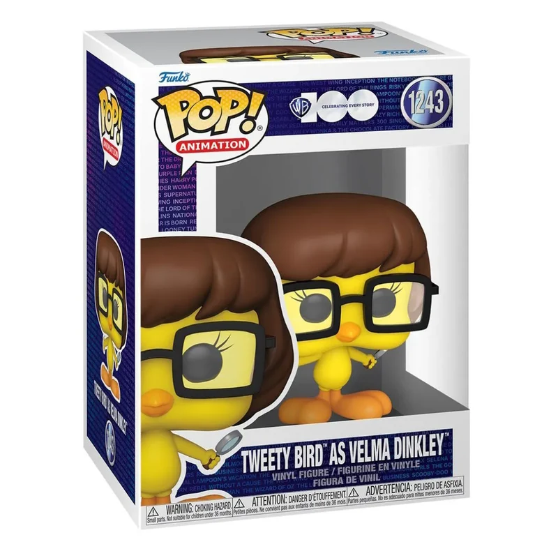 Hanna - Barbera - POP! Animation Vinyl Figur Tweety as Velma 9 cm